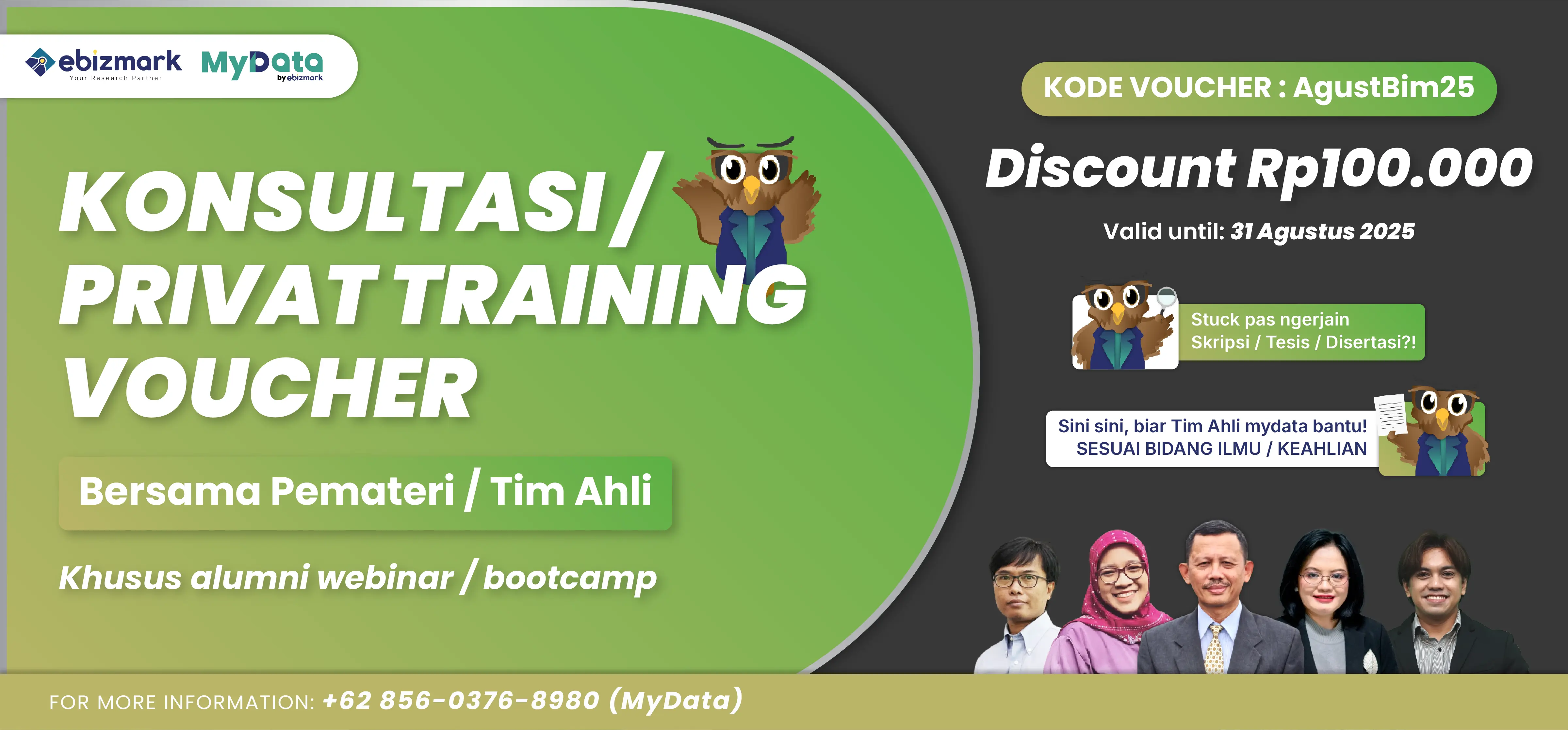 bundle-Konsultasi dan Privat Training (Start From per Sesi)